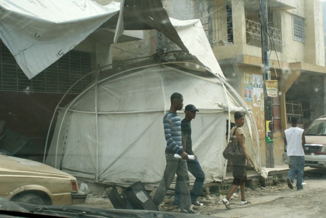 Haiti-Yurt Dome Tent Shelter