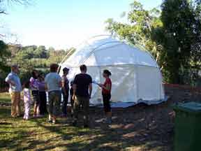 Test Group Yurt Dome Tent