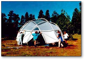 Setting Up A Dome